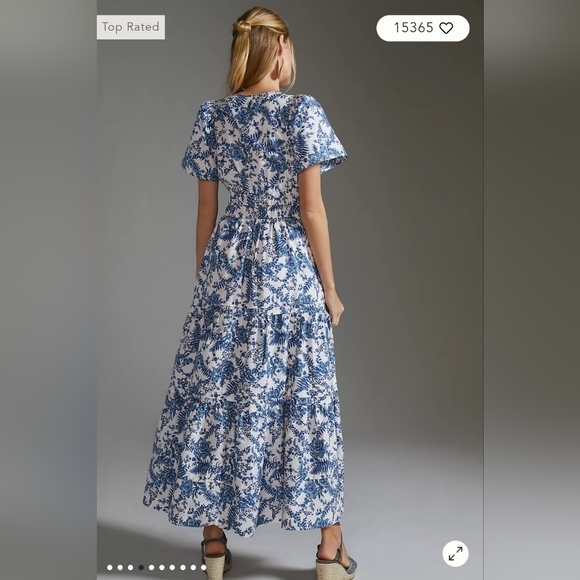 Anthropologie The Somerset Maxi Dress size XXS - Picture 4 of 16
